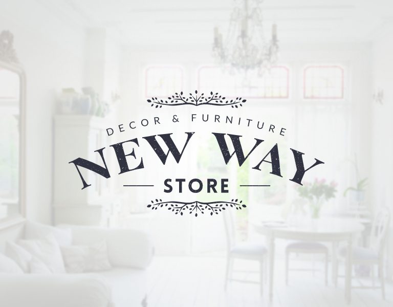 New Way Store Logo Design