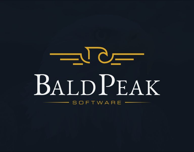 Bald Peak Software Logo Design