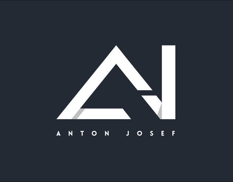 AJ Monogram Logo Design