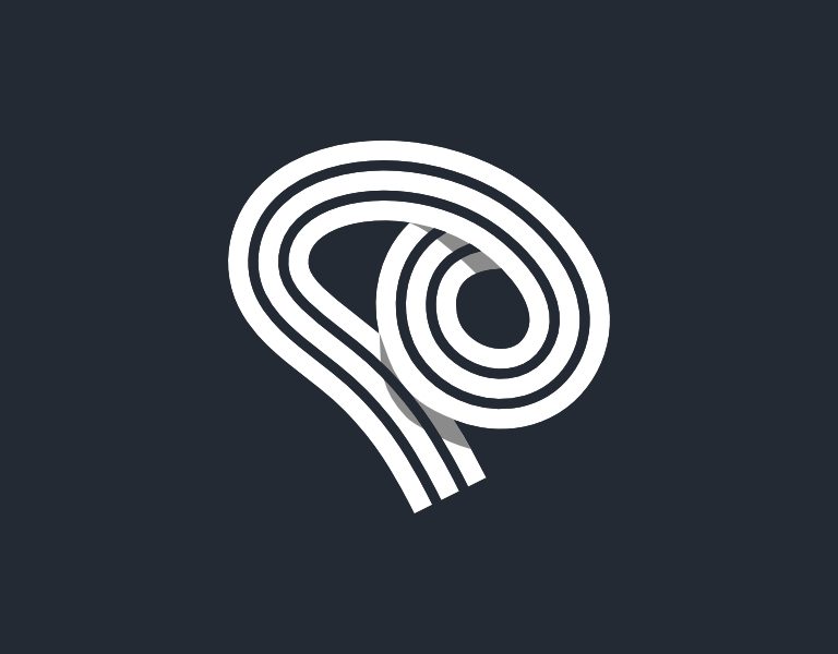 Swirly Mind Logo Design Concept