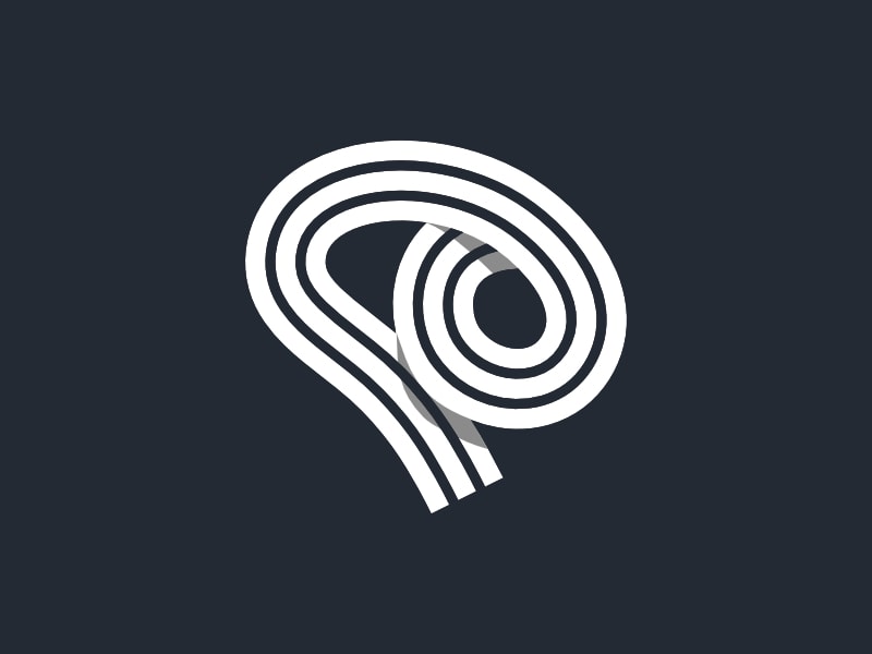Swirly Mind Logo Design Concept - WhiteX Design